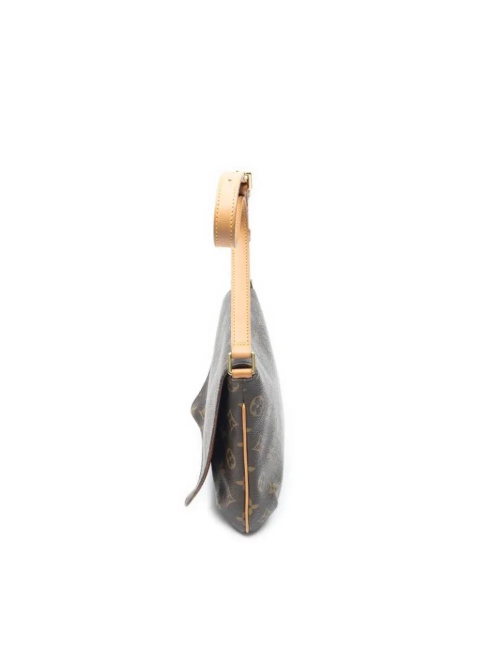 Louis Vuitton Musette Tango Brown Monogram Canvas Crossbody